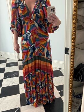 chinese dress ladies Off-White Papaya Salad Scarf LENZING ECOVERO Euroflax Maxi Dress  FARM  Rio